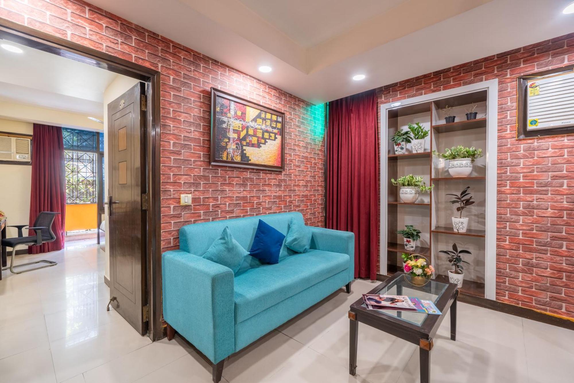 Lime Stays B&B Gk-2 At Greater Kailash Metro South Delhi Nearby Saket Select City Нью-Дели Экстерьер фото